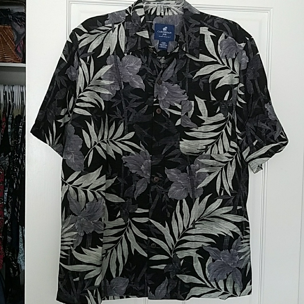 Caribbean Joe Washable Silk shirt
